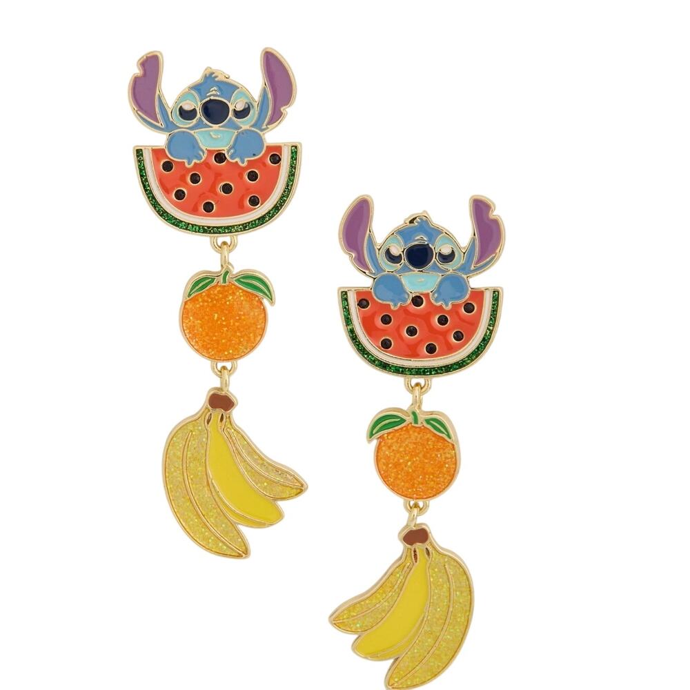 NWT BaubleBar Stitch Fruit Drop Earrings